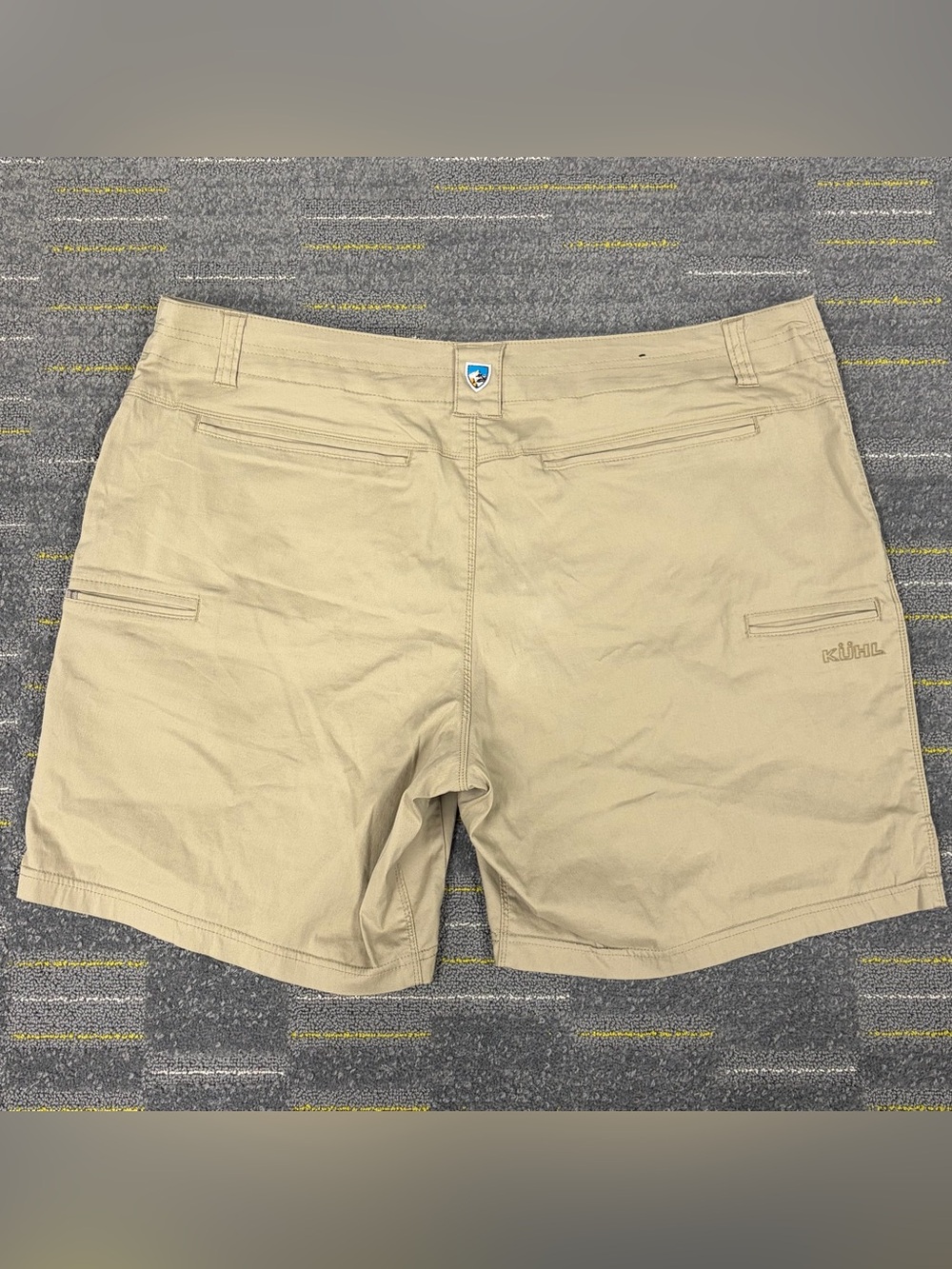 Kuhl Resistor Lite Shorts Mens 40 Tan Hiking Outdoor Gorpcore Casual Chino 8” - Picture 6 of 12